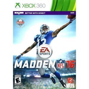 𝅺1. MADDEN NFL 16 (Xbox 360) - Pre-Owned
